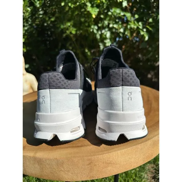 ON CLOUD RUNNING Men’s On Cloudultra Black White Trail Running Size 12.5