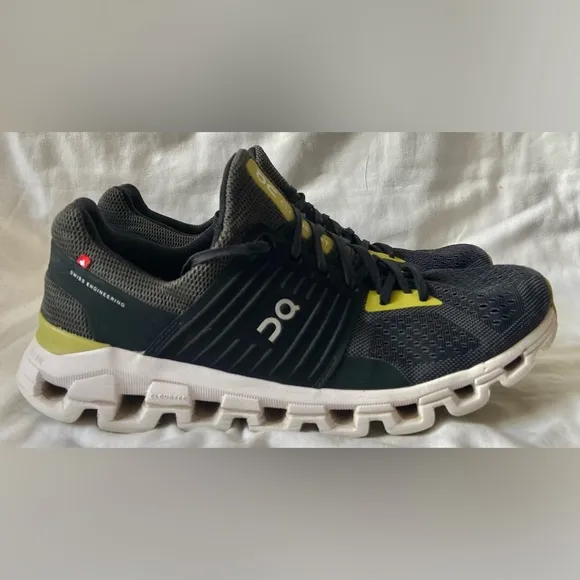 On Cloudswift Men's Athletic Running Shoes Black Size 10.5 M