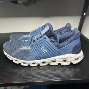 On Cloudswift Mens Size 12 Blue Running Shoes Sneakers