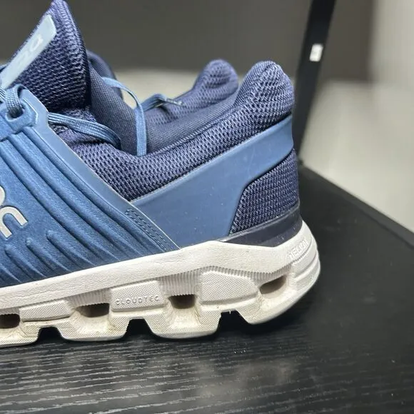 On Cloudswift Mens Size 12 Blue Running Shoes Sneakers
