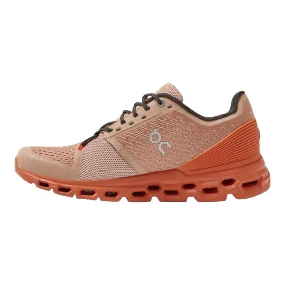 On Running Cloudstratus Women's‎ Running Shoes Rosebrown/Flare US 5 W