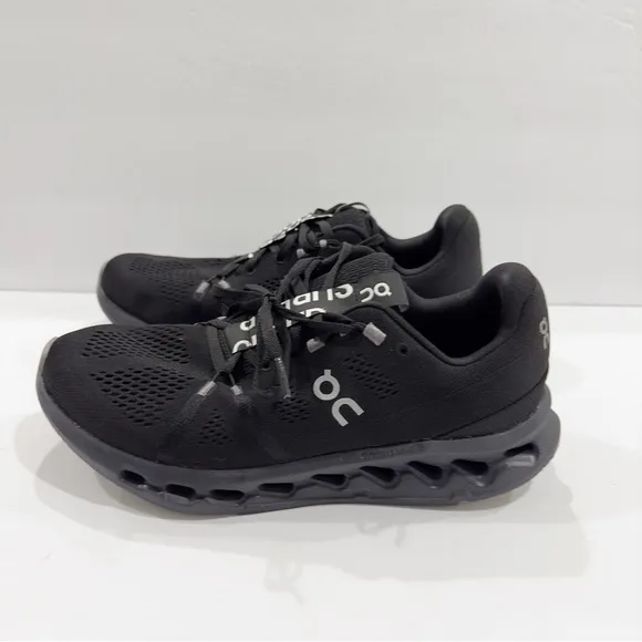 On Running Men's Athletic Shoes - Black and White