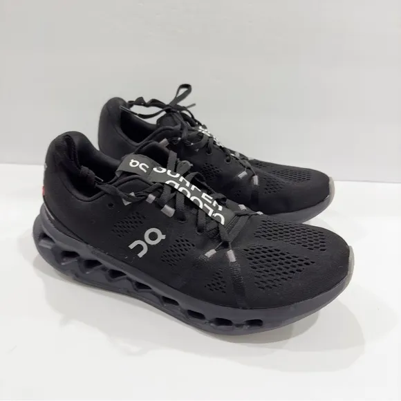 On Running Men's Athletic Shoes - Black and White
