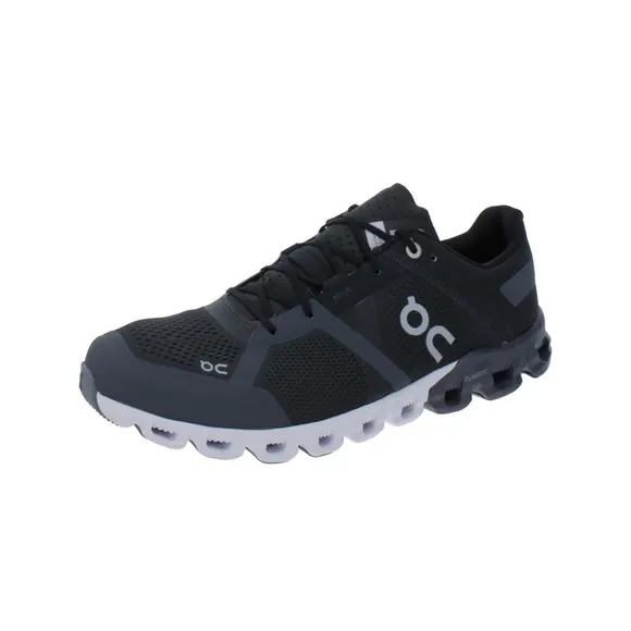 On Running Mens Cloudflow Faux Leather Sport Running Shoes