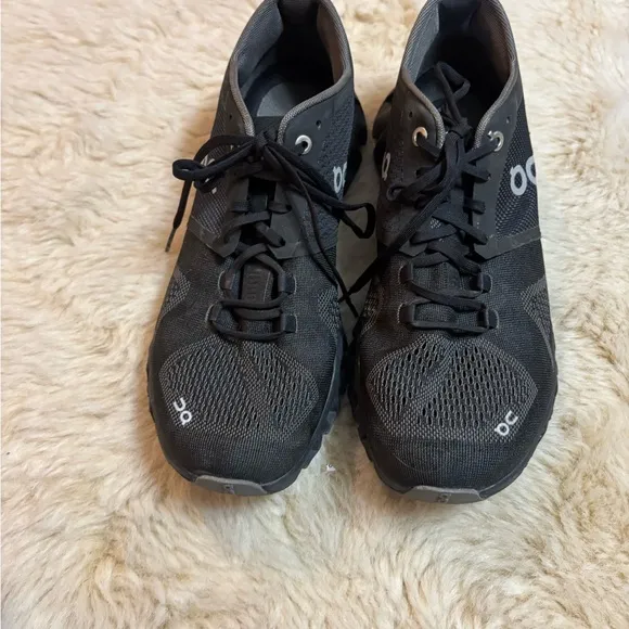 On Running Ripstop Black Athletic Shoes
