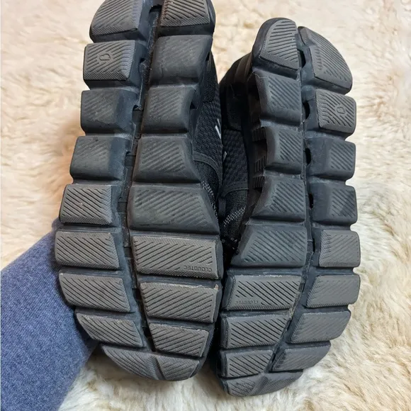 On Running Ripstop Black Athletic Shoes