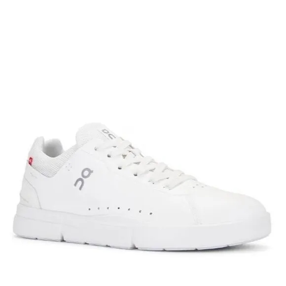 ON The Roger Advantage Sneakers in All White 10.5 New Mens Athletic Shoes