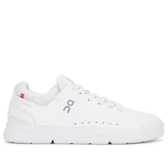ON The Roger Advantage Sneakers in All White 10.5 New Mens Athletic Shoes
