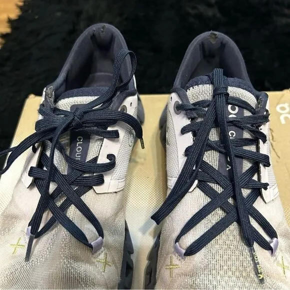 ON CLOUD X running athletic lace up shoes sneakers women’s 8.5