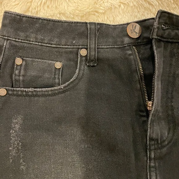 One Teaspoon Fox Jean Skirt