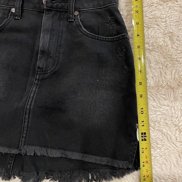 One Teaspoon Fox Jean Skirt