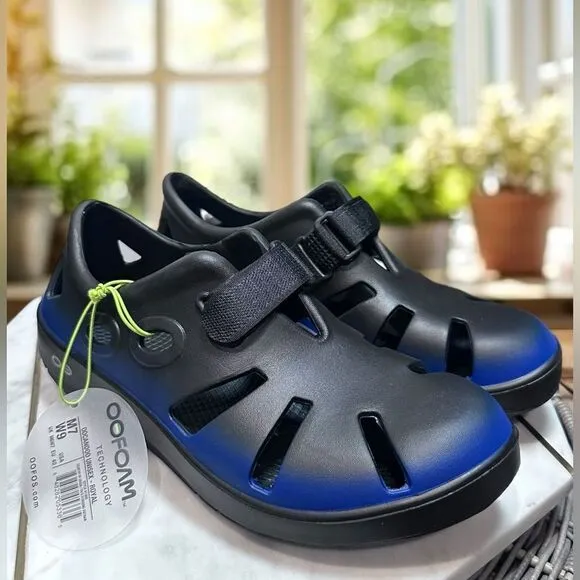 OOFOS Unisex OOcandoo Recovery Active Slip On Fisherman Sandals Mens 7 Womens 9