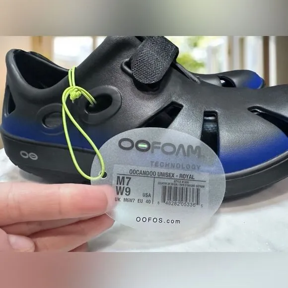 OOFOS Unisex OOcandoo Recovery Active Slip On Fisherman Sandals Mens 7 Womens 9