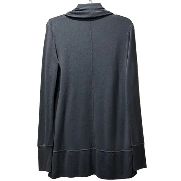 Open Front Cardigan Lightweight Sweater Athleta by Lululemon Gray Siz Xtra Small