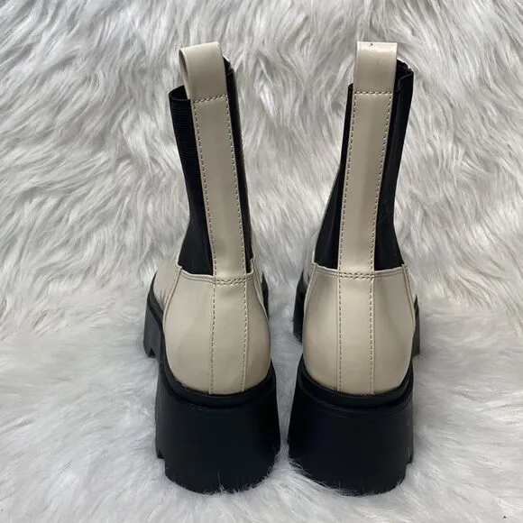 OPEN EDIT Women's Iris Lug Chelsea Platform Ankle Boots