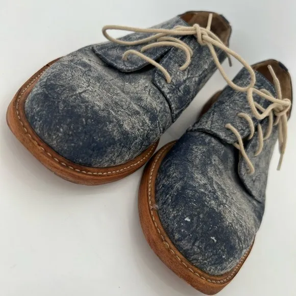 Opening Ceremony Iven RARE Distressed Leather Oxfords