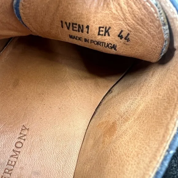 Opening Ceremony Iven RARE Distressed Leather Oxfords