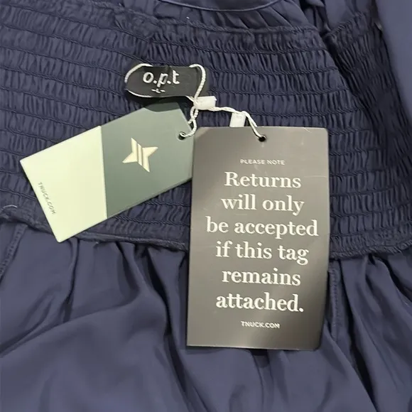 O.P.T. Tuckernuck Navy Nala Dress - Size Large