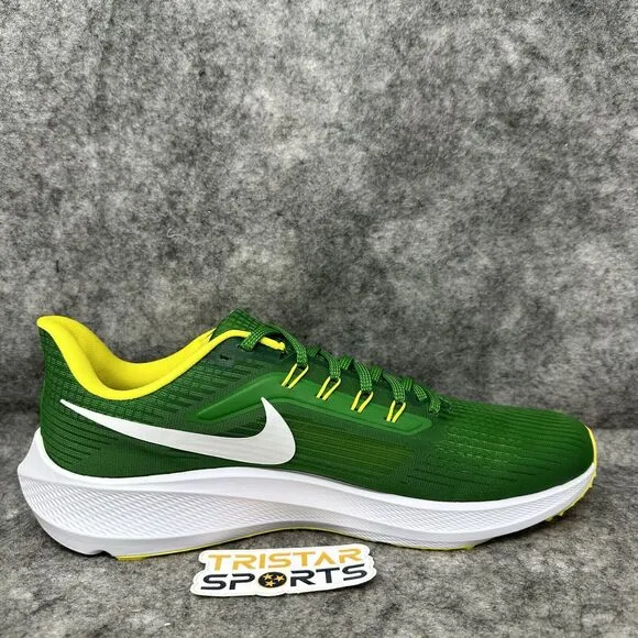 Oregon Ducks Nike Zoom Pegasus 39 Running Shoes Mens Size 12 Green DR1970-300