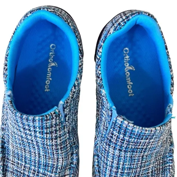 OrthoComfoot Orthotic Slip On Plantar Fasciitis Loafer w/Arch Support