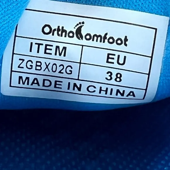 OrthoComfoot Orthotic Slip On Plantar Fasciitis Loafer w/Arch Support