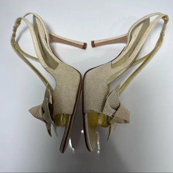 Oscar De larenta sling back shoes