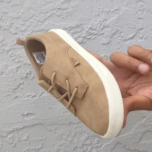 OshKosh® Bgosh Boys/ Toddler Shoes Size 13M Putney Tan Laces Slip On