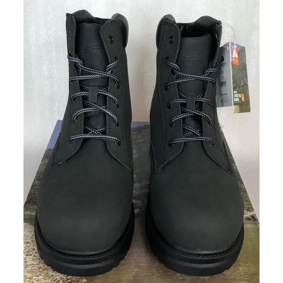 Ozark Trail Men's M OT Troy II Black Work Hiking Boots Size 13 New In The Box