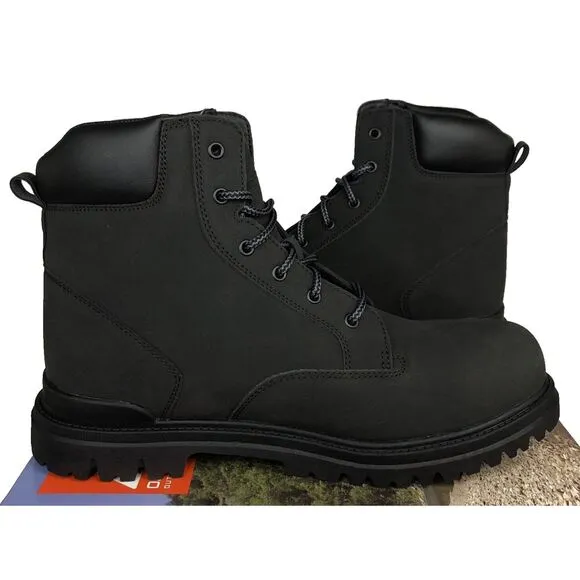 Ozark Trail Men's M OT Troy II Black Work Hiking Boots Size 13 New In The Box