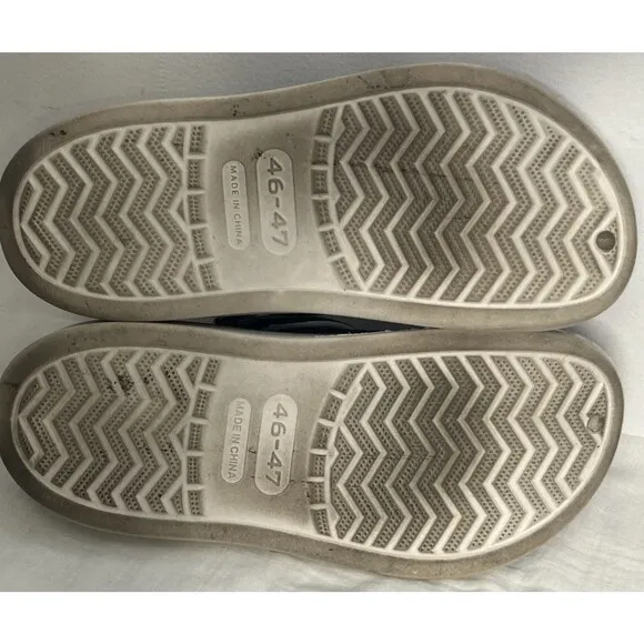 Pabst Blue Ribbon CROCS Clogs Shoes Mens Size 12 46-47 Beer Pong Resort Frat Boy