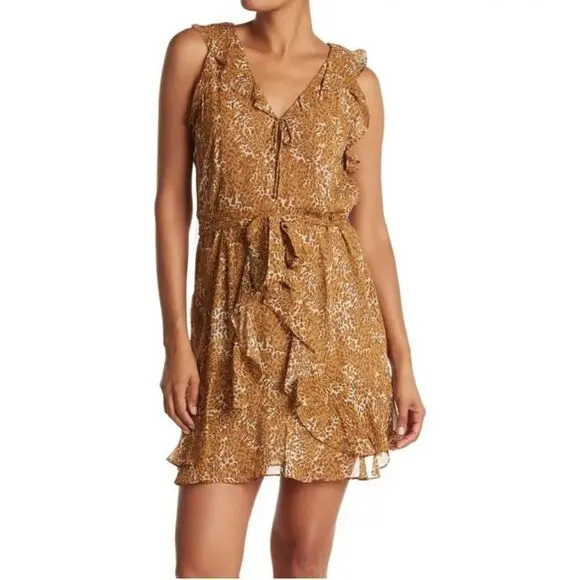 Paige Tia Dress in Caramel Spice Multi