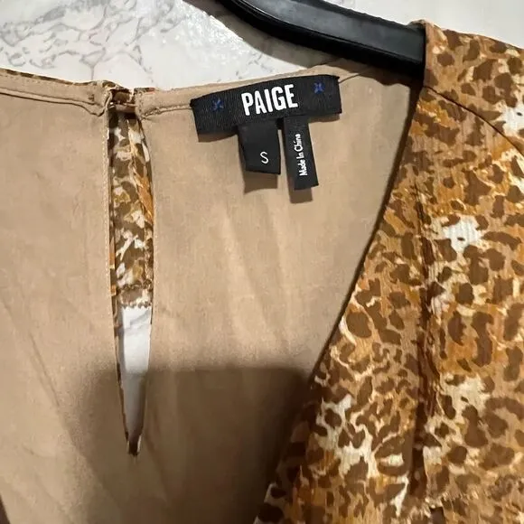 Paige Tia Dress in Caramel Spice Multi