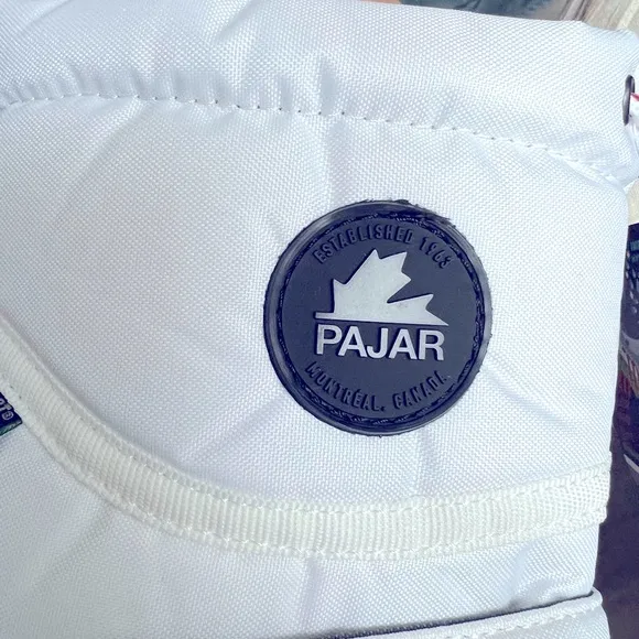 PAJAR Canada Kid's Toggle White Duck Boots