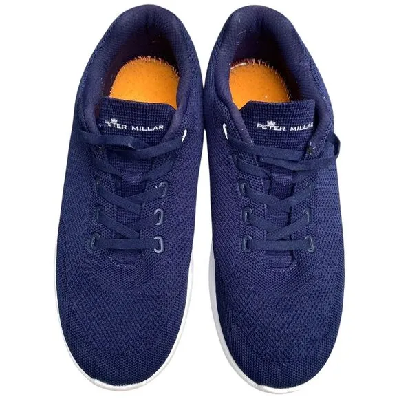 Peter Millar Hyper Light Glide Shoes Navy Blue Trainers Sneakers Men’s Size 9