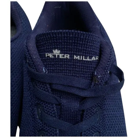 Peter Millar Hyper Light Glide Shoes Navy Blue Trainers Sneakers Men’s Size 9