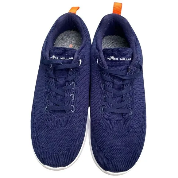 Peter Millar Hyper Light Glide Shoes Navy Blue Trainers Sneakers Men’s Size 9