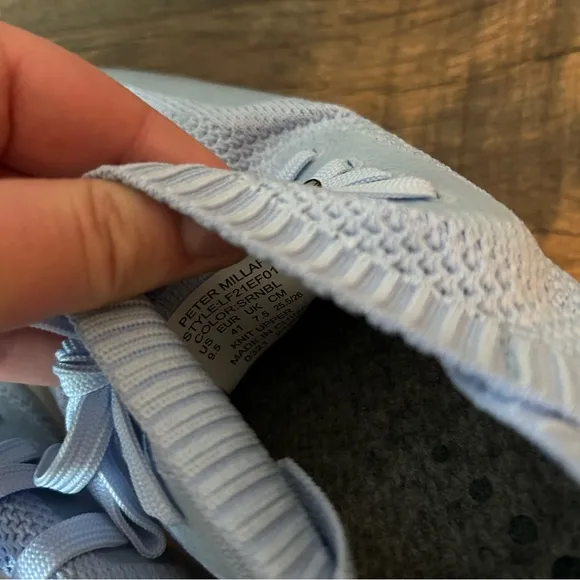 Peter Millar Hyperlight Glide Womens Sneakers Shoes Size 9.5 Light Blue
