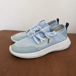 Peter Millar Women Hyperlight Glide Light Blue Sneaker Shoe size 7.5