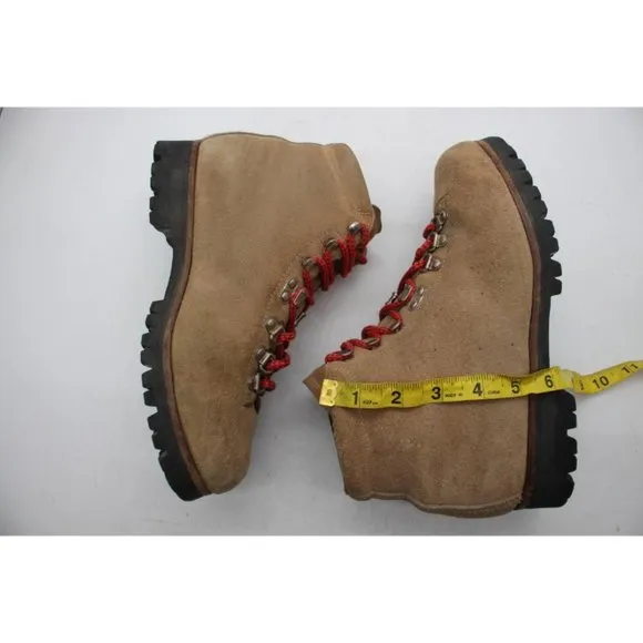 PIVETTA For DMC Men's Size 6.5  Suede Hiking Boots VIBRAM SOLE