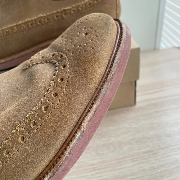 Polo Ralph Lauren Brown Lace Up Oxford Casual Shoes - Men 12 D