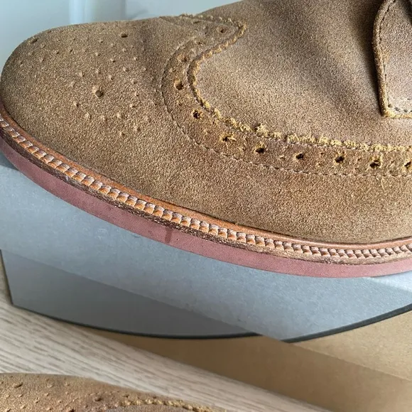 Polo Ralph Lauren Brown Lace Up Oxford Casual Shoes - Men 12 D