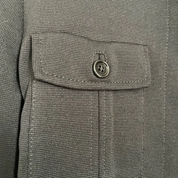 Prada Y2K Vintage Black Nylon Box Jacket EU size 40 US women’s size 2