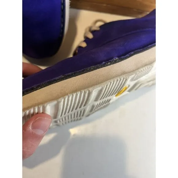 PRE-OWNED Samuel Hubbard Free Leather Shoes Men SZ 10 US Medium- Purple M1100046