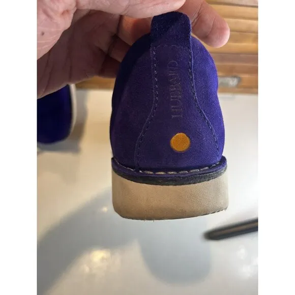 PRE-OWNED Samuel Hubbard Free Leather Shoes Men SZ 10 US Medium- Purple M1100046