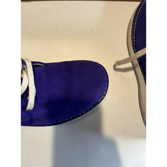 PRE-OWNED Samuel Hubbard Free Leather Shoes Men SZ 10 US Medium- Purple M1100046