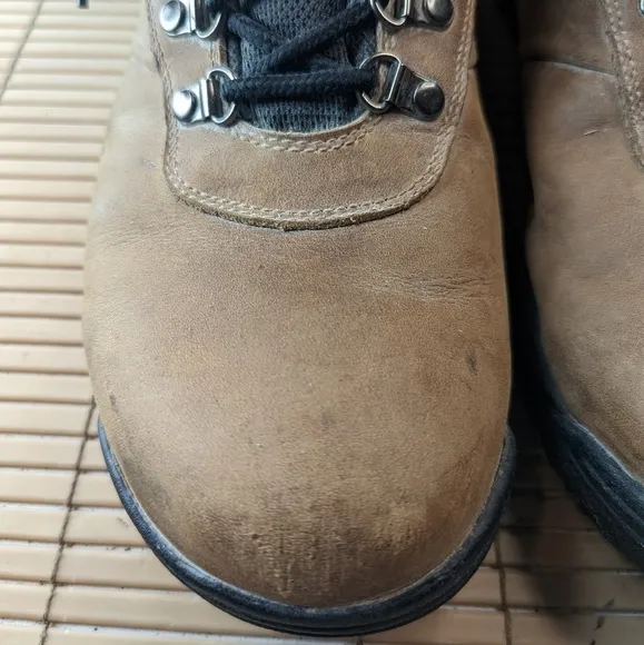 Propet M3188 &quot;Cliff Walker&quot; Sealtex Waterproof tan Nubuck Leather Lace Up Boots