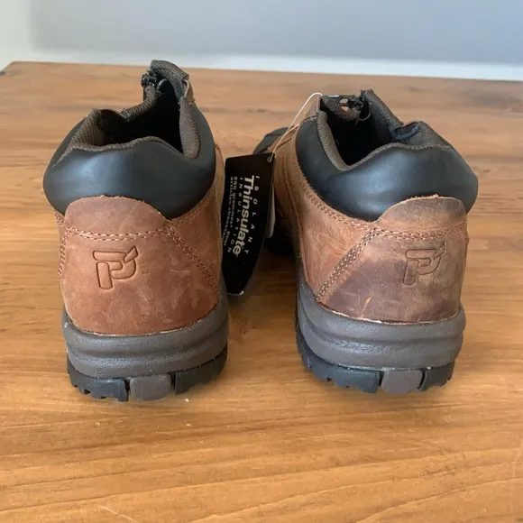 Propet Men's Blizzard Brown Ankle Zip Boots M3786 Size 8.5 XXWide