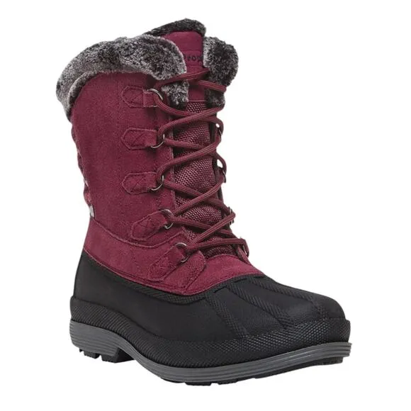 Propet Women's Lumi Tall Water Resistant Cold Weather Boots Pink Size 8 XXW