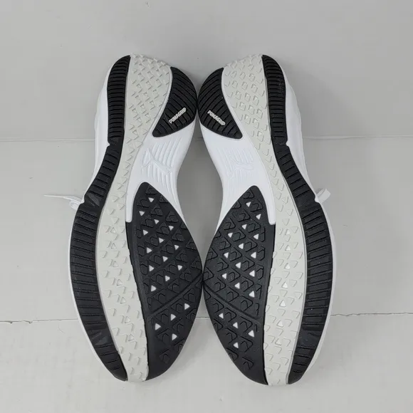 Puma Electrify Nitro 3 Knit White Gray Mens Size 10.5 Running Shoe 379084-01 New