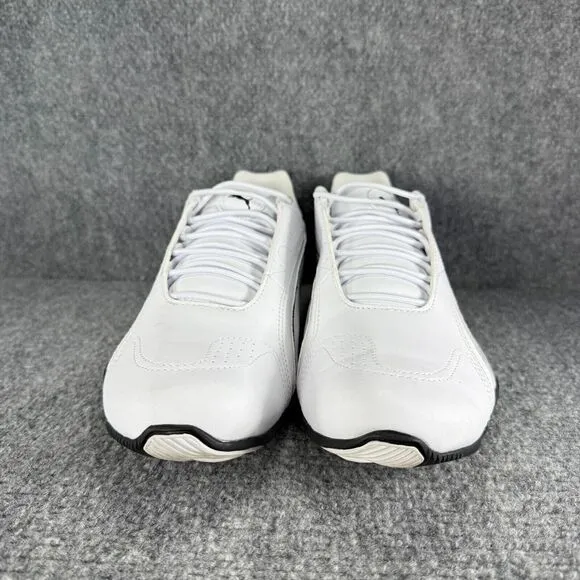 Puma Redon Bungee Mens 12 Shoes White Black Slip On Running Athletic Sneakers